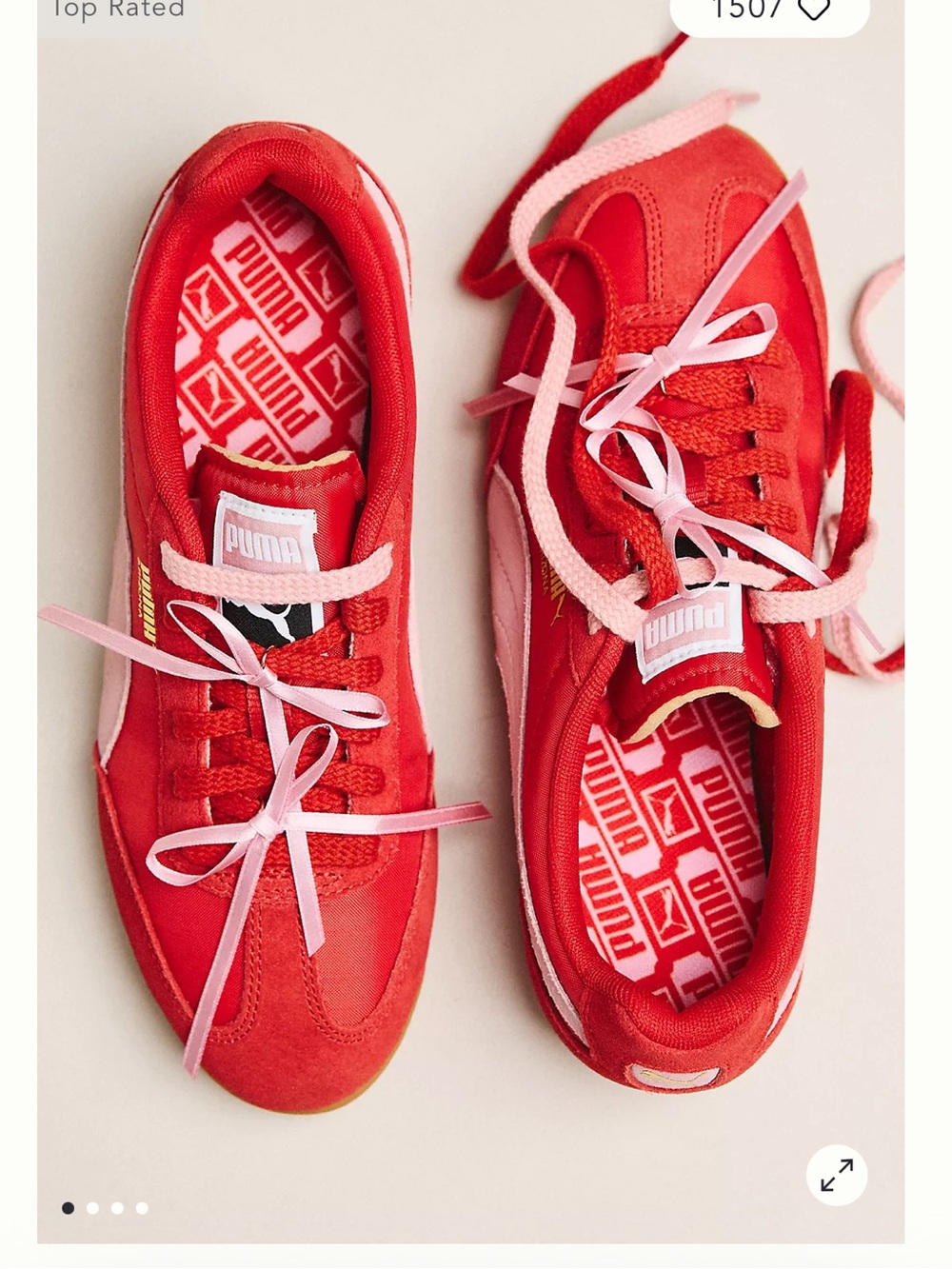 PUMA Exclusive Arizona Bow Lace Sneakers